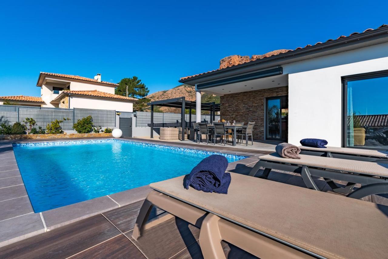 Afa Proche Ajaccio, Magnifique Villa Avec Piscine Privee 8 Personnes Dış mekan fotoğraf